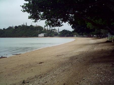 La plage déserte