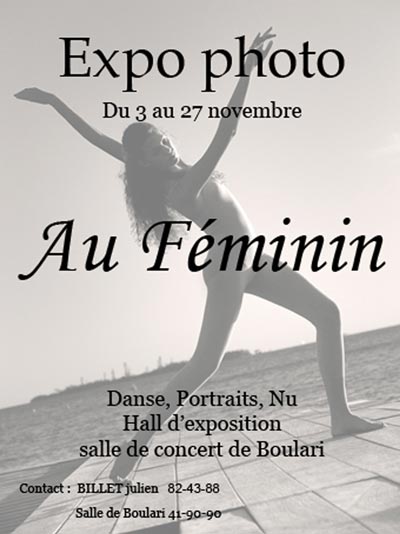 Exposition de photos poétiques